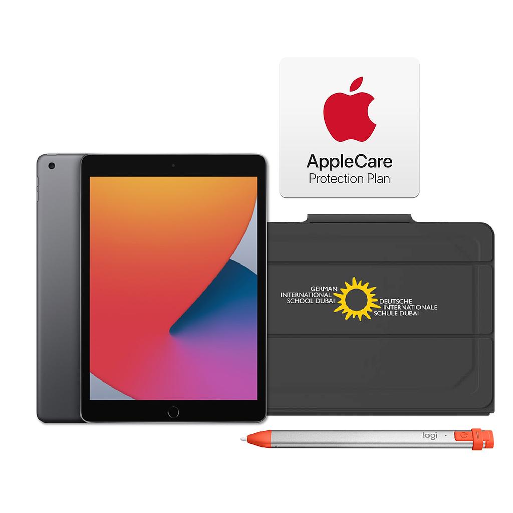 DISD Grade 9 - iPad 10.2&quot; Wifi (9th Gen) + Zagg Keyboard + Logitech Crayon + Apple Care