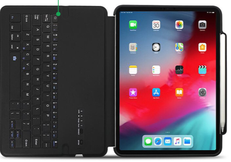 ISCS - NK Keyboard Case for iPad 5th/6th Gen - Black